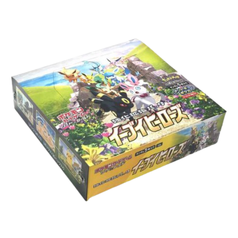 Eevee Heroes Booster Box - Japanese Pokmon cards Eevee Heroes Booster Box - Japanese Pokmon cards