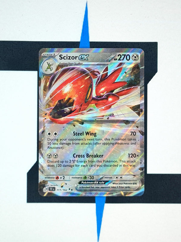 Scizor_EX_TEF_111_Temporal_Forces_Pokemon_Karten