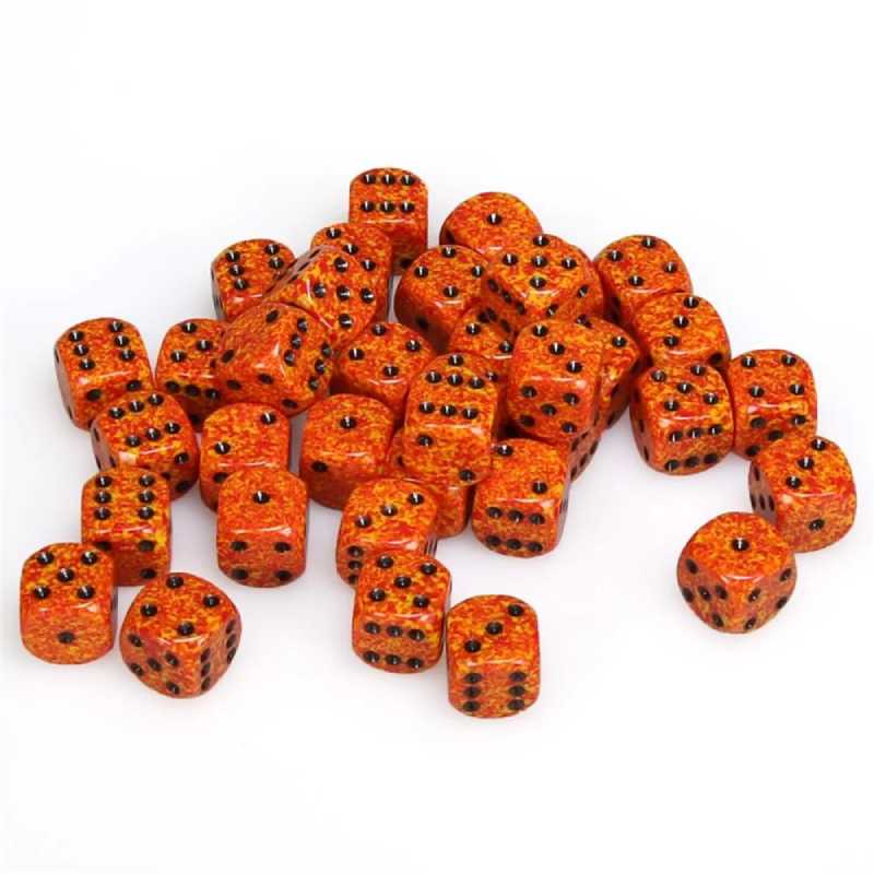 chessex-speckled-12mm-d6-dice-blocks-with-pips-36-dice-fire-set