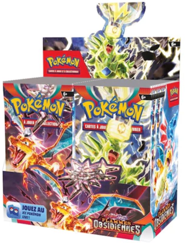 Flames Obsidiennes Booster Box FR