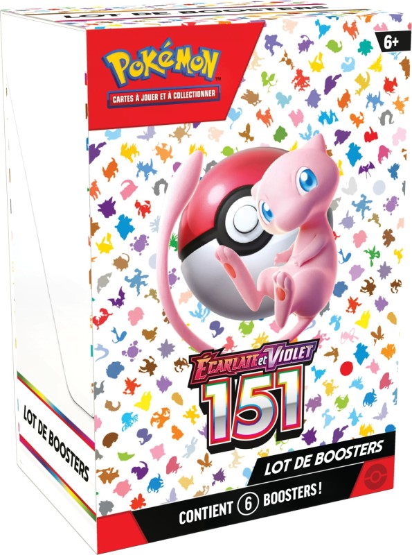 Pokemon 151 Lot de Boosters FR