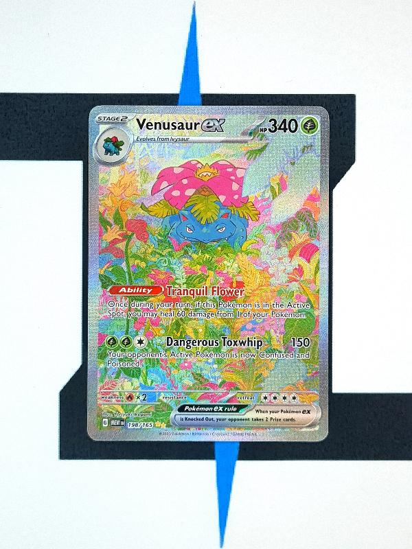 pokemon-karten-Venusaur-ex-alt-art-mew-198-englisch