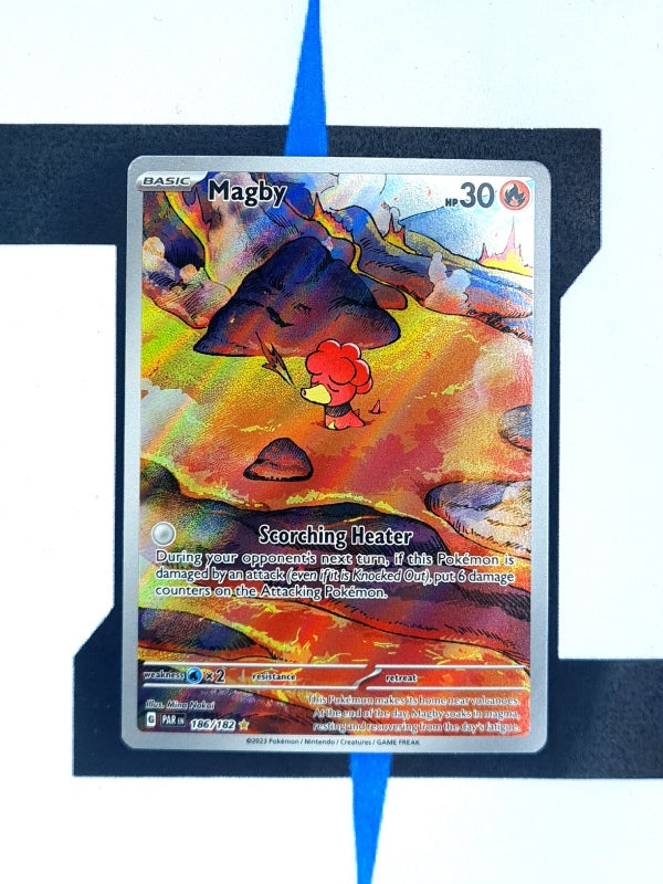 pokemon-karten-magby-artrare-Paradox-Rift-186-englisch
