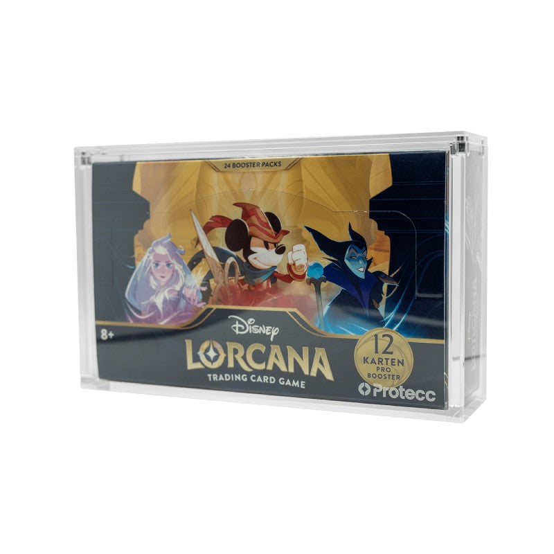 protecc-acryl-case-lorcana-booster-box-mit-inhalt