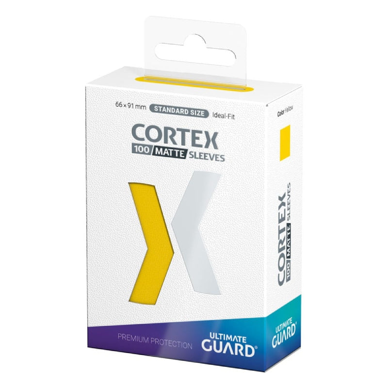 ultimate-guard-cortex-sleeves-standardgrosse-matt-gelb-100-vorderseite