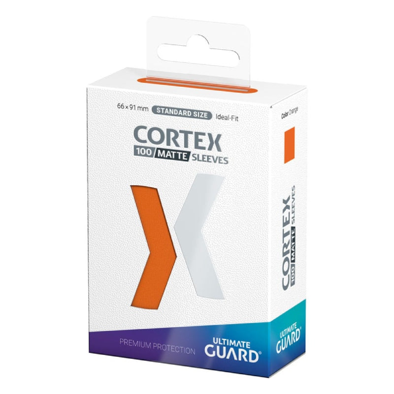 ultimate-guard-cortex-sleeves-standardgrosse-matt-orange-100-vorderseite