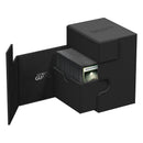       ultimate-guard-flip-n-tray-133-xenoskin-monocolor-schwarz-deck-offen
