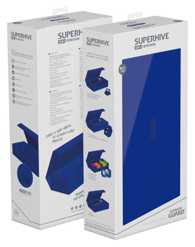 ultimate-guard-superhive-550-xenoskin-monocolor-blau-verpackung