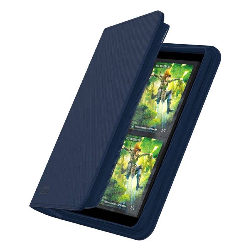 ultimate-guard-zipfolio-160-8-pocket-xenoskin-blau-seit