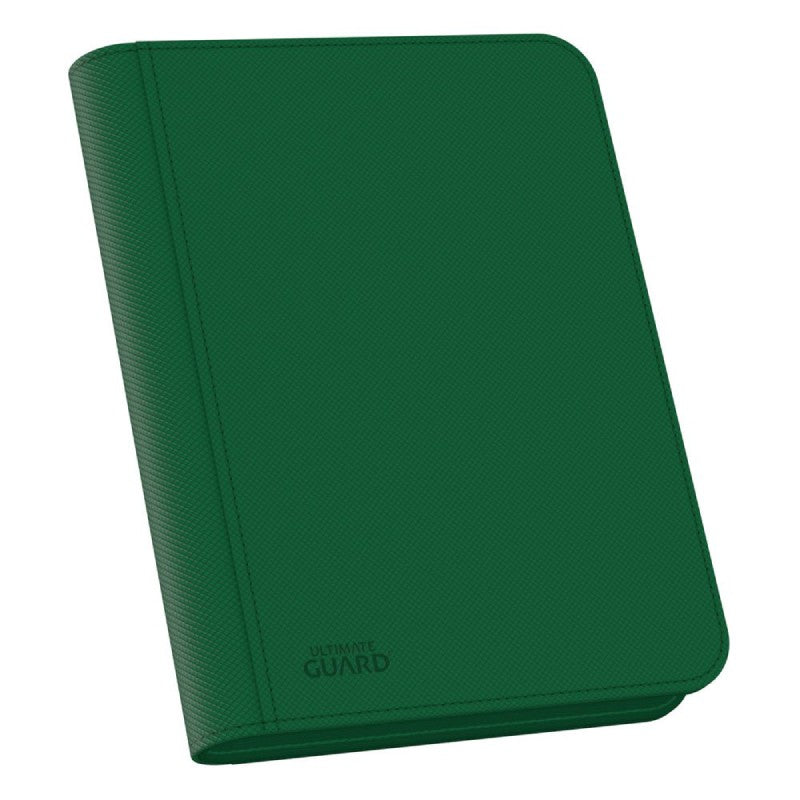 ultimate-guard-zipfolio-160-8-pocket-xenoskin-grun-vorderseite