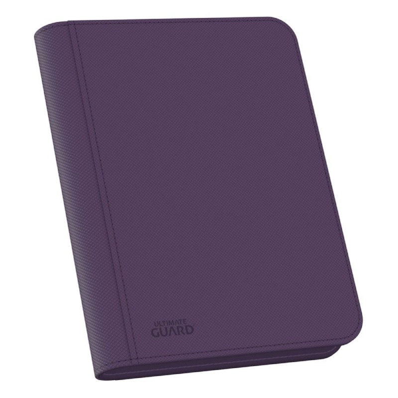 ultimate-guard-zipfolio-160-8-pocket-xenoskin-violett-vorderseite