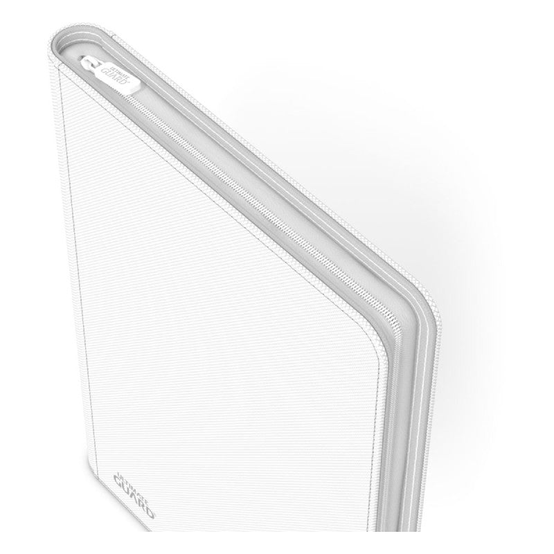 ultimate-guard-zipfolio-320-16-pocket-xenoskin-weiss-verschluss