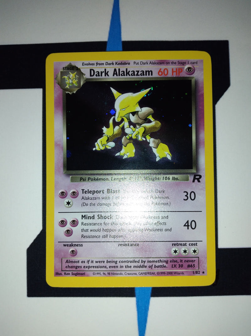 Dark Alakazam TR1 EN NM