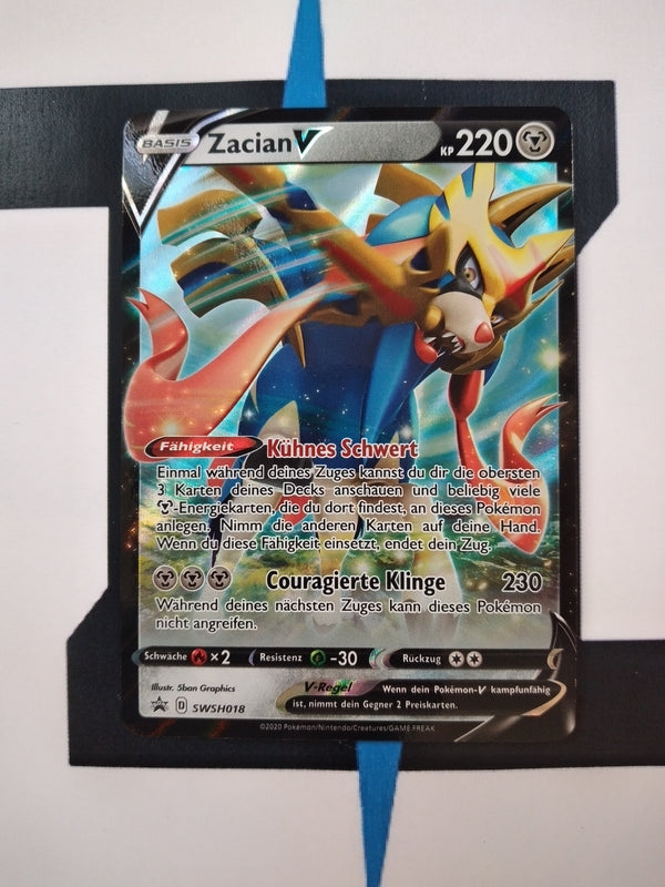 Zacian V SWSH018 DE NM