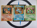 Charizard, Blastoise & Venusaur Set UNP JP Good
