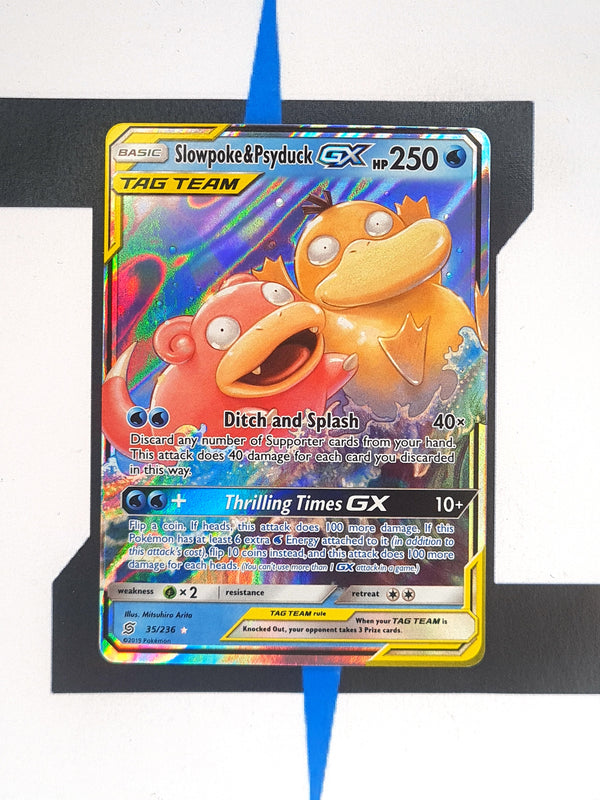 Slowpoke & Psyduck GX UNM035 EN NM
