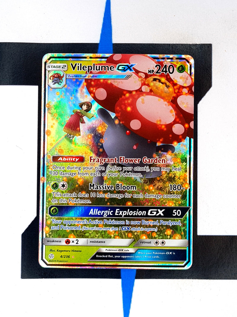 Vileplume GX CEC4 EN EX