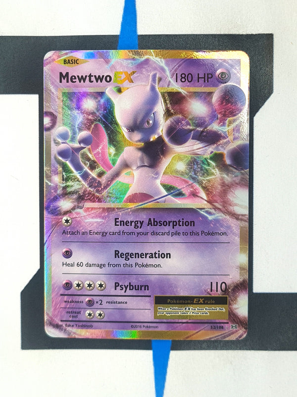 Mewtwo EX EVO52 EN NM