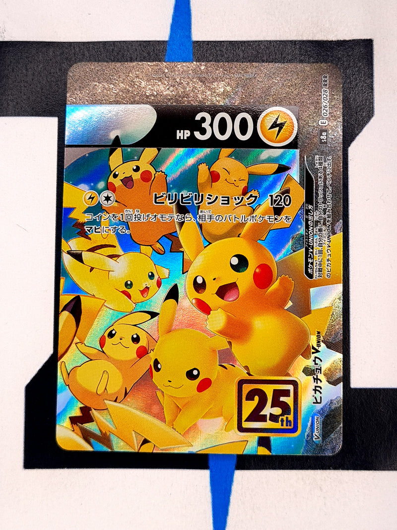 Pikachu V-UNION 4xset s8a 025 026 027 028 JP NM