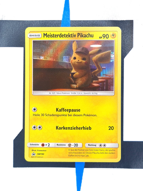 Detective Pikachu SM190 DE NM