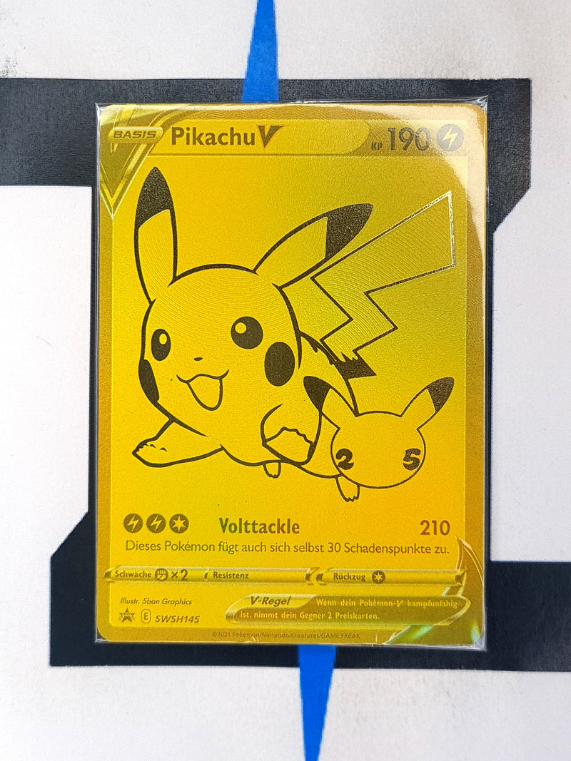 Pikachu V SWSH145 DE Sealed