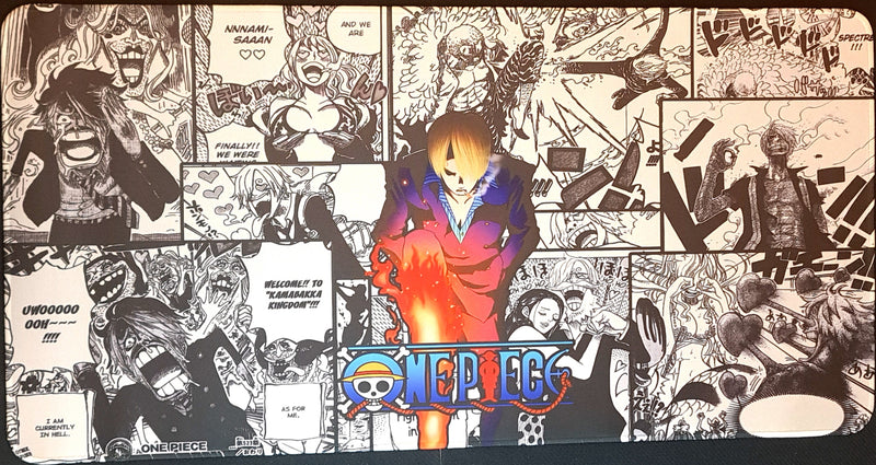 Custom One Piece Playmat Sanji