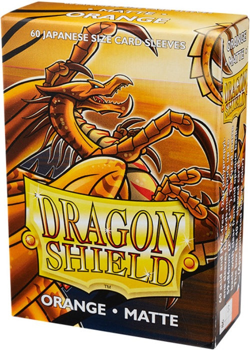 Dragon Shield Small Sleeves Matte Orange (60Sleeves)