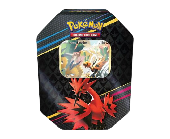 Galarian Zapdos Crown Zenith Tin EN