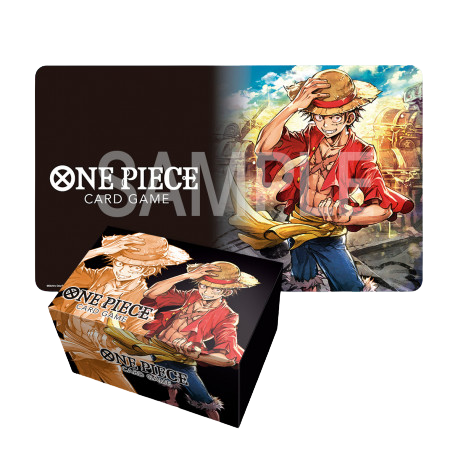 Playmat and Storage Box Set Monkey.D.Luffy