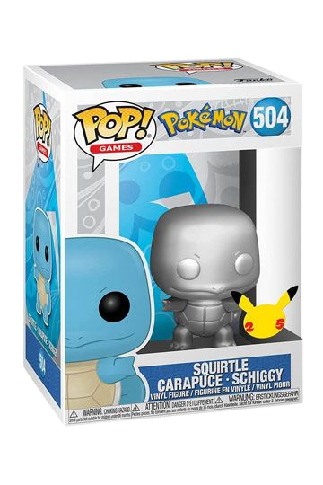 Funko POP! Games: Pokemon - Schiggy Silver