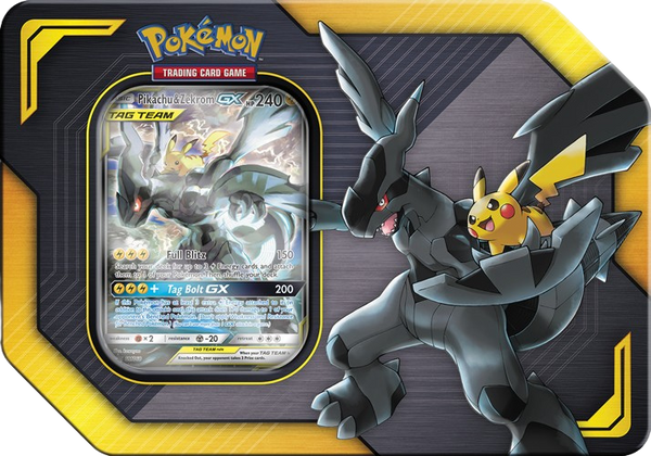 Pikachu & Zekrom GX  - Tag Team Tin EN
