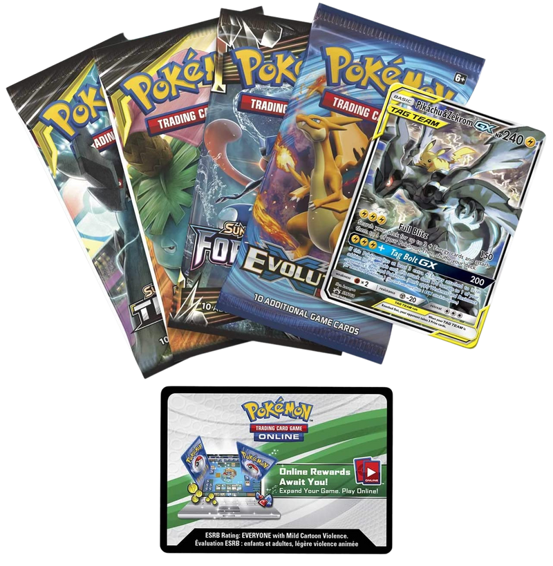 Pikachu & Zekrom GX  - Tag Team Tin EN
